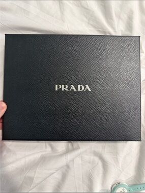 Prada Black Textured Leather Journal New Complete with Gift Box